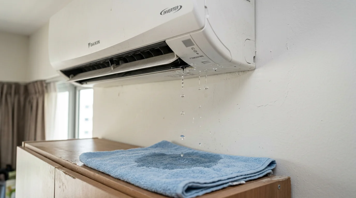Aircon Leaking Water? Stop the Drip in Minutes